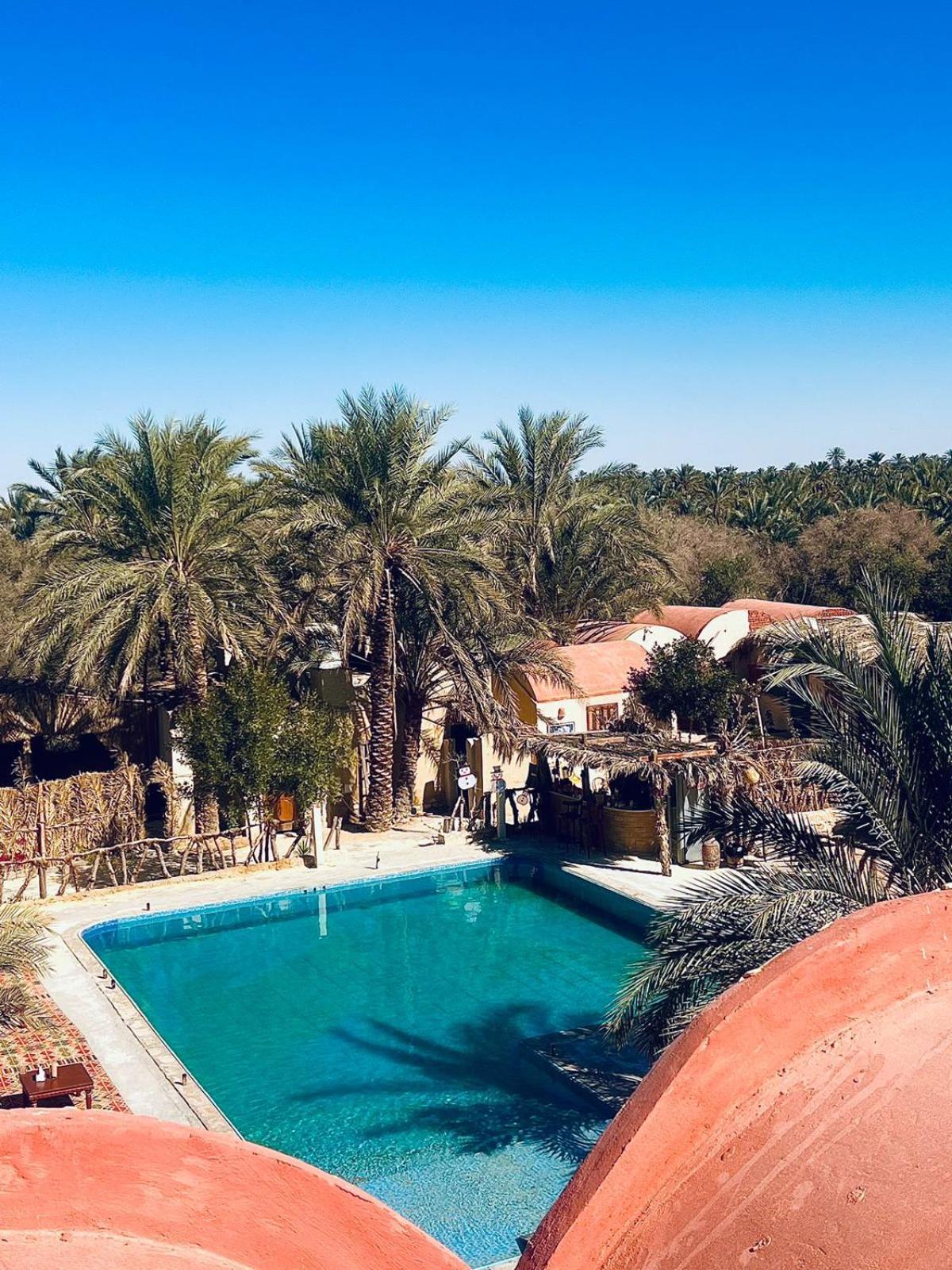 Aghurmi Siwa Ecolodge & Salt Cave Siwa Oasis Exterior foto